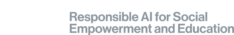 MIT RAISE Initiative, Responsible AI for Social Empowerment and Education